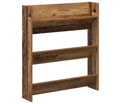 Sienas Apavu Skapis Old Wood 80X18X90 Cm Engineered Wood Vidaxl