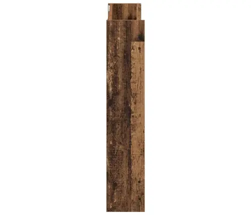 Sienas Apavu Skapis Old Wood 80X18X90 Cm Engineered Wood Vidaxl