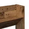Sienas Apavu Skapis Old Wood 80X18X90 Cm Engineered Wood Vidaxl