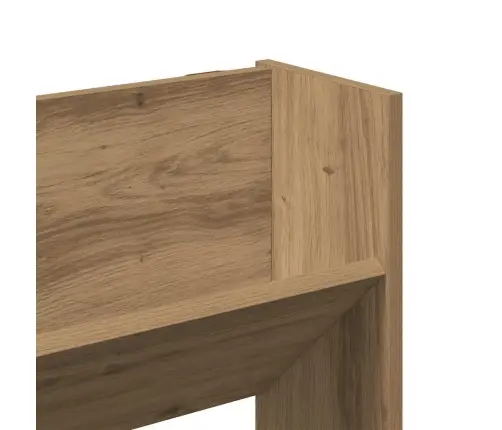 Sienas Apavu Skapis Artisan Oak 80X18X90 Cm Engineered Wood Vidaxl