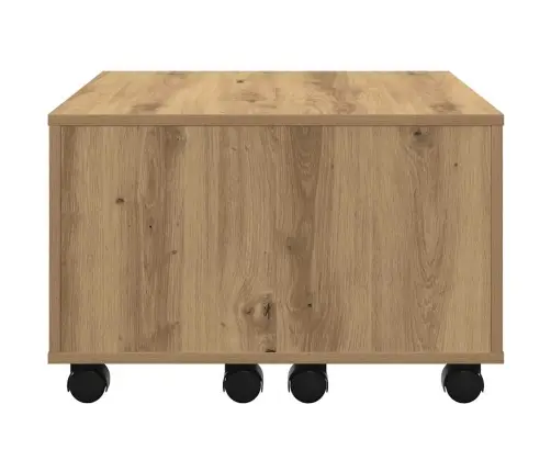 Kafijas Galdiņš, Koka Krāsa, 60X60X38 Cm, Inženierijas Koks Vidaxl