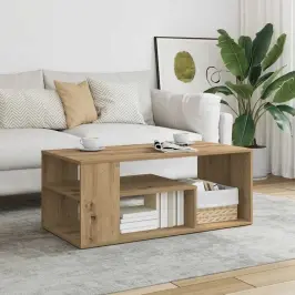 Kafijas Galdiņš Artisan Ozols 100X50X40 Cm Inženierijas Koks Vidaxl