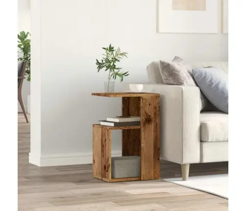 Šoninis Staliukas Sena Mediena 36X30X56 Cm Inžinerinė Mediena