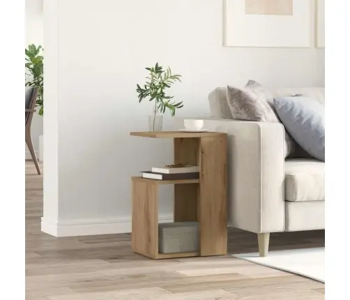 Galdiņš, Ozolkoka Amatnieks, 36X30X56 Cm, Skaidu Plāksne Vidaxl