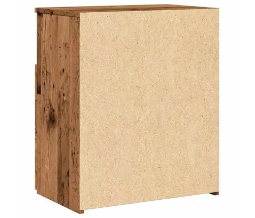 Naktsskapīši, 2 Gab., Veca Koka, 50X32X60 Cm, Inženierijas Koks Vidaxl