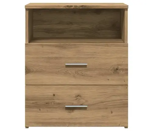 Naktsskapītis, Koka Krāsa, 50X32X60 Cm, Inženierijas Koks Vidaxl