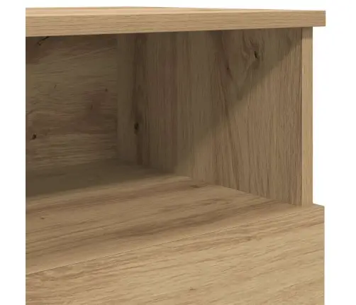 Naktsskapītis, Koka Krāsa, 50X32X60 Cm, Inženierijas Koks Vidaxl