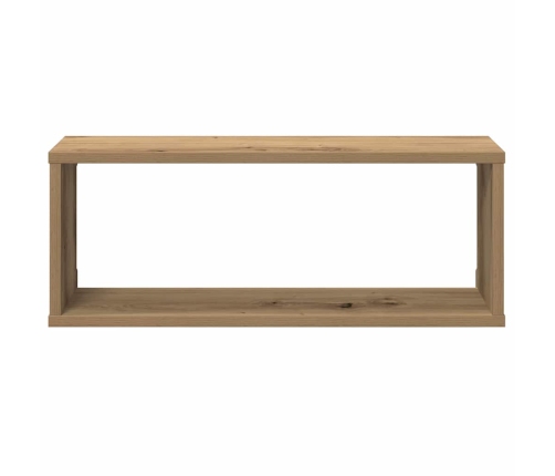 Sienas Kubu Plaukti 2 Gab Artisan Oak 60X15X23 Cm Vidaxl
