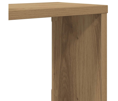 Sienas Kubu Plaukti 2 Gab Artisan Oak 60X15X23 Cm Vidaxl