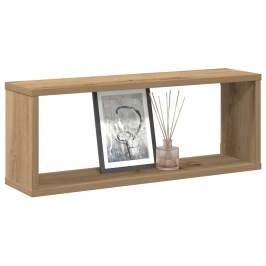 Sienas Kubu Plaukti 2 Gab Artisan Oak 60X15X23 Cm Vidaxl