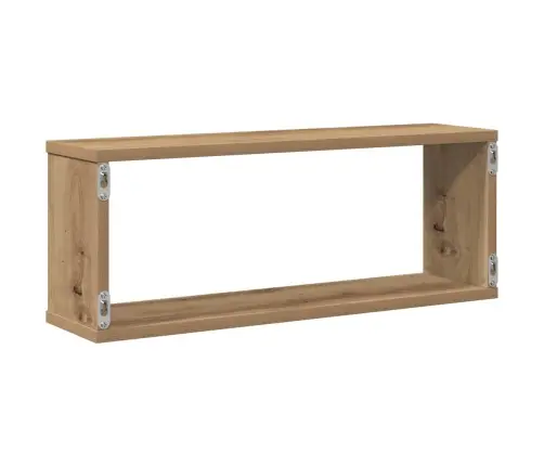 Seinakuubiku Riiulid 4 Tk Artisan Oak Engineered Wood