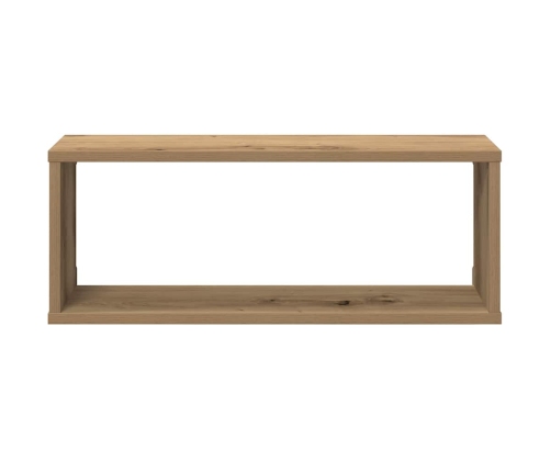 Sienas Kubu Plaukti 6 Gab Artisan Oak 60X15X23 Cm Vidaxl