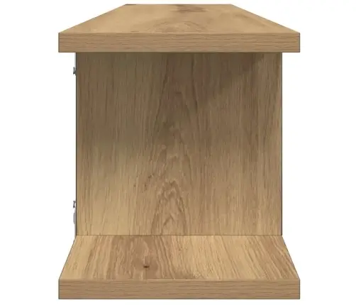 Sieninės Lentynos, 2Vnt., Artisano, 75X18X20cm Mediena