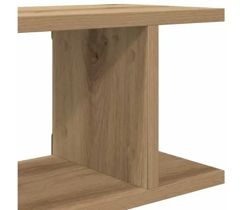 Sieninės Lentynos, 2Vnt., Artisano, 75X18X20cm Mediena