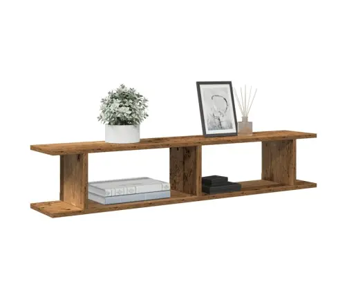 Sienas Naktsskapīši, 2 Gab., 105X18X20 Cm, Inženierijas Koks Vidaxl