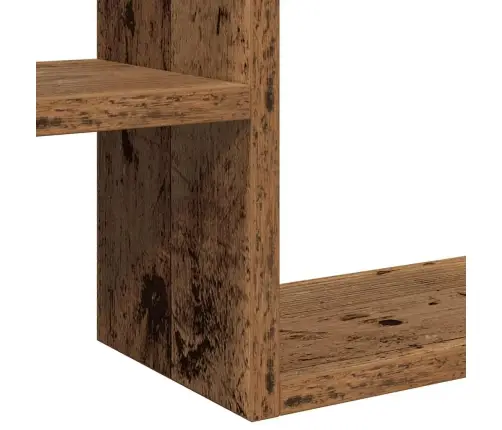 Kuba Formas Sienas Plaukti 2 Gab. 50X15X50 Cm Inženierijas Koks Vidaxl