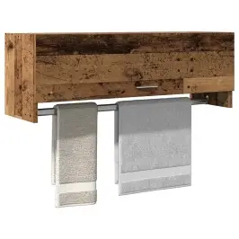 Skapis Old Wood 100X32,5X35 Cm Engineered Wood Vidaxl