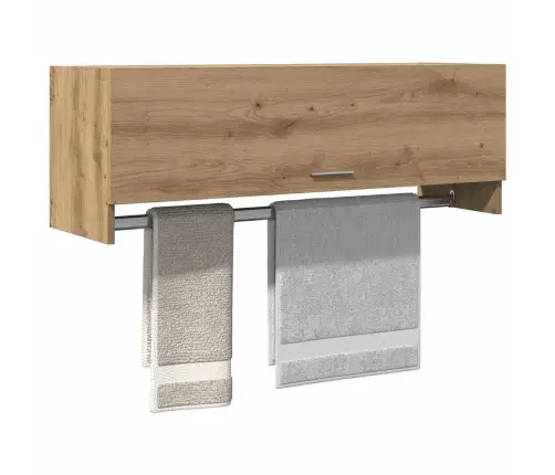 Skapis Artisan Oak 100X32,5X35 Cm Engineered Wood Vidaxl