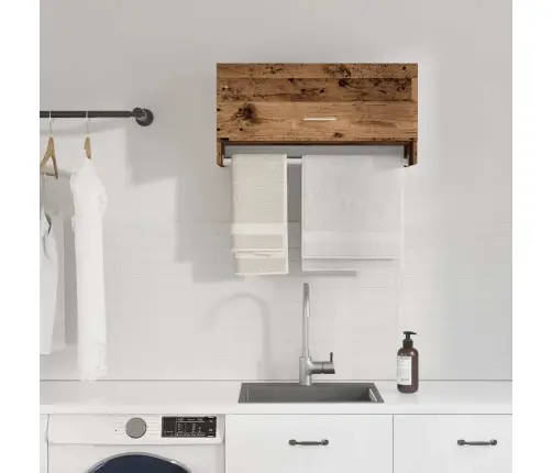 Spinta Old Wood 70X32,5X35 Cm Engineered Wood