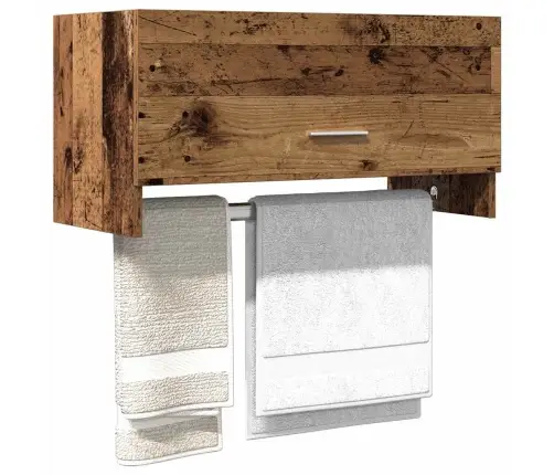 Spinta Old Wood 70X32,5X35 Cm Engineered Wood