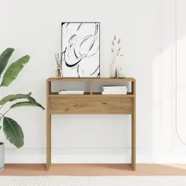 Konsoles Galdiņš, Koka Krāsa, 78X30X80 Cm, Inženierijas Koks Vidaxl