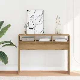 Konsoles Galds Artisan Ozols 105X30X80 Cm Inženierijas Koks Vidaxl