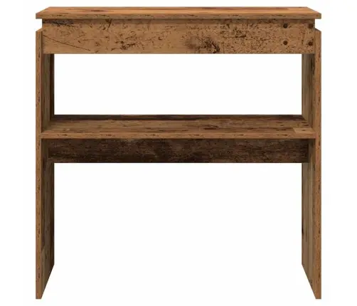 Konsoollaud Vana Puit 80X30X80 Cm Engineered Wood