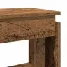 Konsoollaud Vana Puit 80X30X80 Cm Engineered Wood