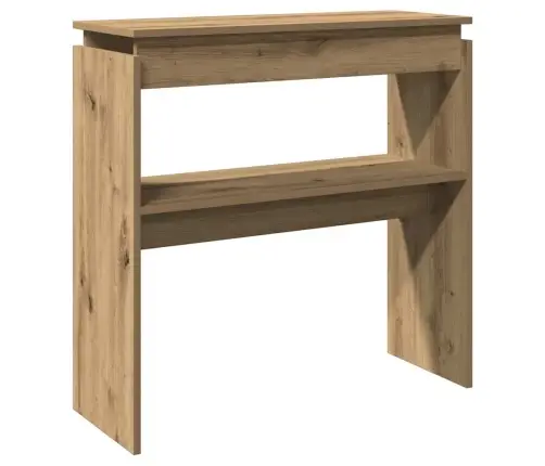 Konsoles Galdiņš, Koka Krāsa, 80X30X80 Cm, Inženierijas Koks Vidaxl
