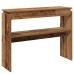 Konsoles Galds Old Wood 80X30X102 Cm Engineered Wood Vidaxl