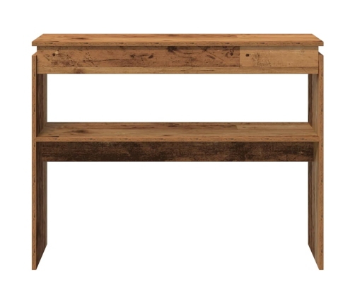 Konsoles Galds Old Wood 80X30X102 Cm Engineered Wood Vidaxl
