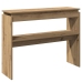 Konsoles Galds Artisan Ozols 102X30X80 Cm Inženierijas Koks Vidaxl