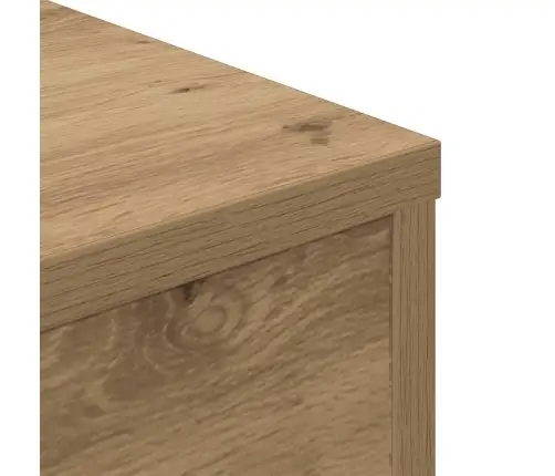Kafijas Galdiņš Artisan Ozols 55X55X30 Cm Engineered Wood Vidaxl