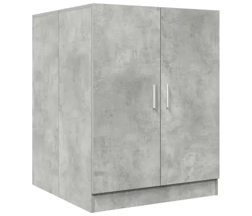 Skalbimo Mašinos Spintelė, Betono Pilka, 70,5X71,5X91,5Cm