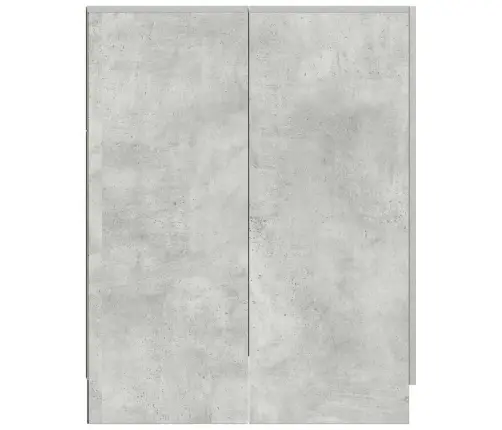 Skalbimo Mašinos Spintelė, Betono Pilka, 70,5X71,5X91,5Cm