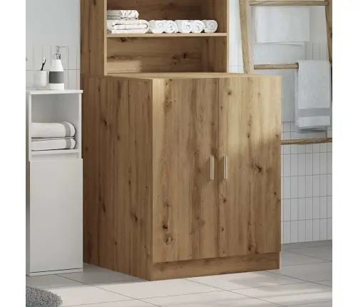 Veļasmašīnas Skapītis, Koka Krāsa, 70,5X71,5X91,5 Cm Vidaxl