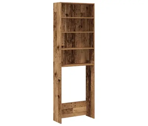 Pesumasina Kapp Vana Puit 64X24X190 Cm