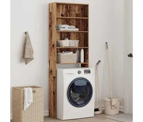 Pesumasina Kapp Vana Puit 64X24X190 Cm