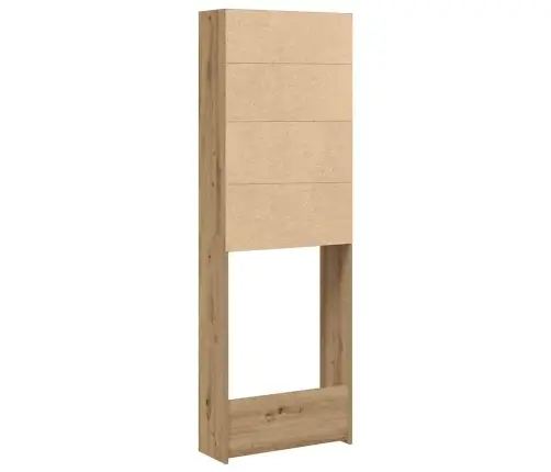 Skalbimo Mašinos Spintelė, Artisano Ąžuolo Spalvos, 64X24X190Cm