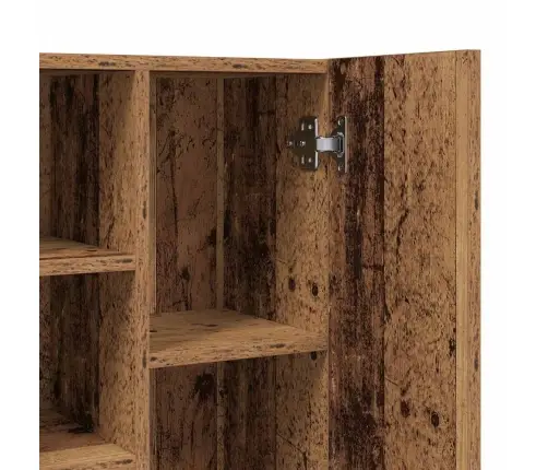 Veļasmašīnas Skapītis, Veca Koka, 64X25,5X190 Cm Vidaxl