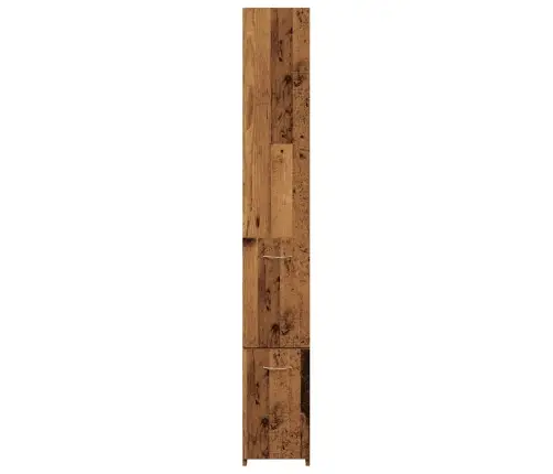 Vannitoa Kapp Old Wood 25X25X170 Cm Engineered Wood