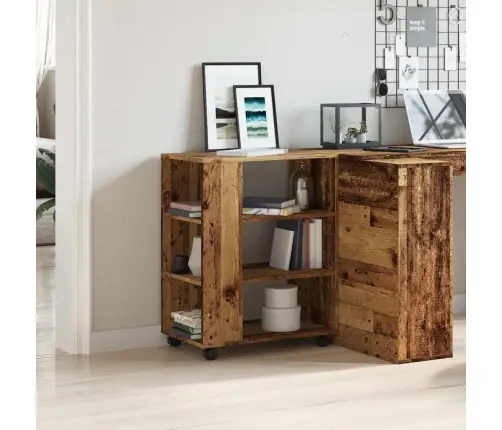 Rullkapp Vana Puit 60X35X75 Cm Engineered Wood