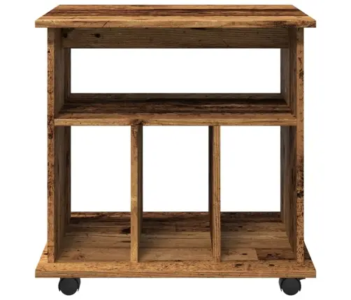 Spintelė Su Ratukais, Medienos, 60X45X60cm Apdirbta Mediena