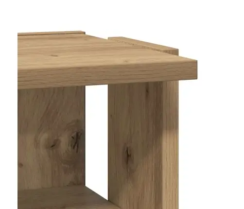 Jalatsikapid 2 Tk, Sonoma Tamm, 28X27X102 cm Tehispuit