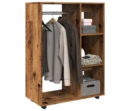 Riidekapp Old Wood 80X40X110 Cm Engineered Wood