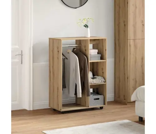 Drēbju Plaukts, Ozolkoka Amatnieks, 80X40X110Cm, Skaidu Plāksne Vidaxl