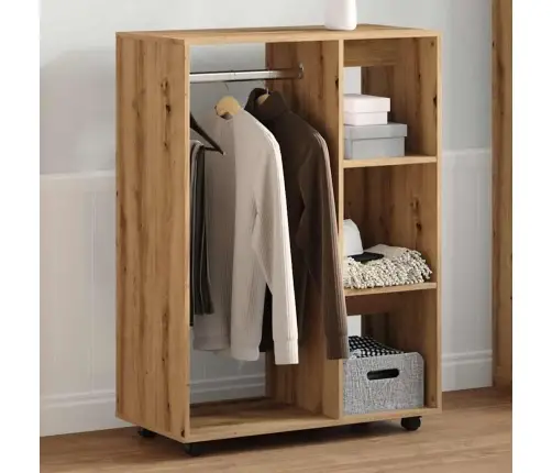 Drēbju Plaukts, Ozolkoka Amatnieks, 80X40X110Cm, Skaidu Plāksne Vidaxl