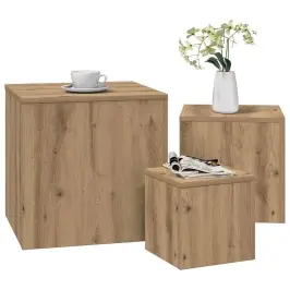 Külglauad 3 Tk Artisan Oak Engineered Wood
