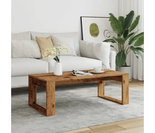 Kafijas Galdiņš, Veca Koka, 102X50X35 Cm, Inženierijas Koks Vidaxl