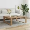 Kafijas Galdiņš, Koka Krāsa, 100X100X35 Cm, Inženierijas Koks Vidaxl Kafijas Galdiņš, Koka Krāsa, 100X100X35 Cm, Inženierijas Koks Vidaxl